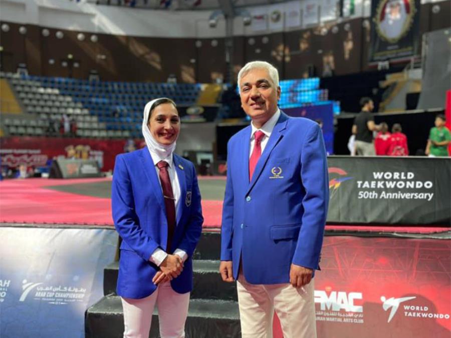 قضاوت داوران ایرانی در مسابقات تکواندو قهرمانی جهان باکو